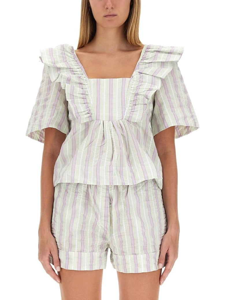 ruffle blouse by Selfnex