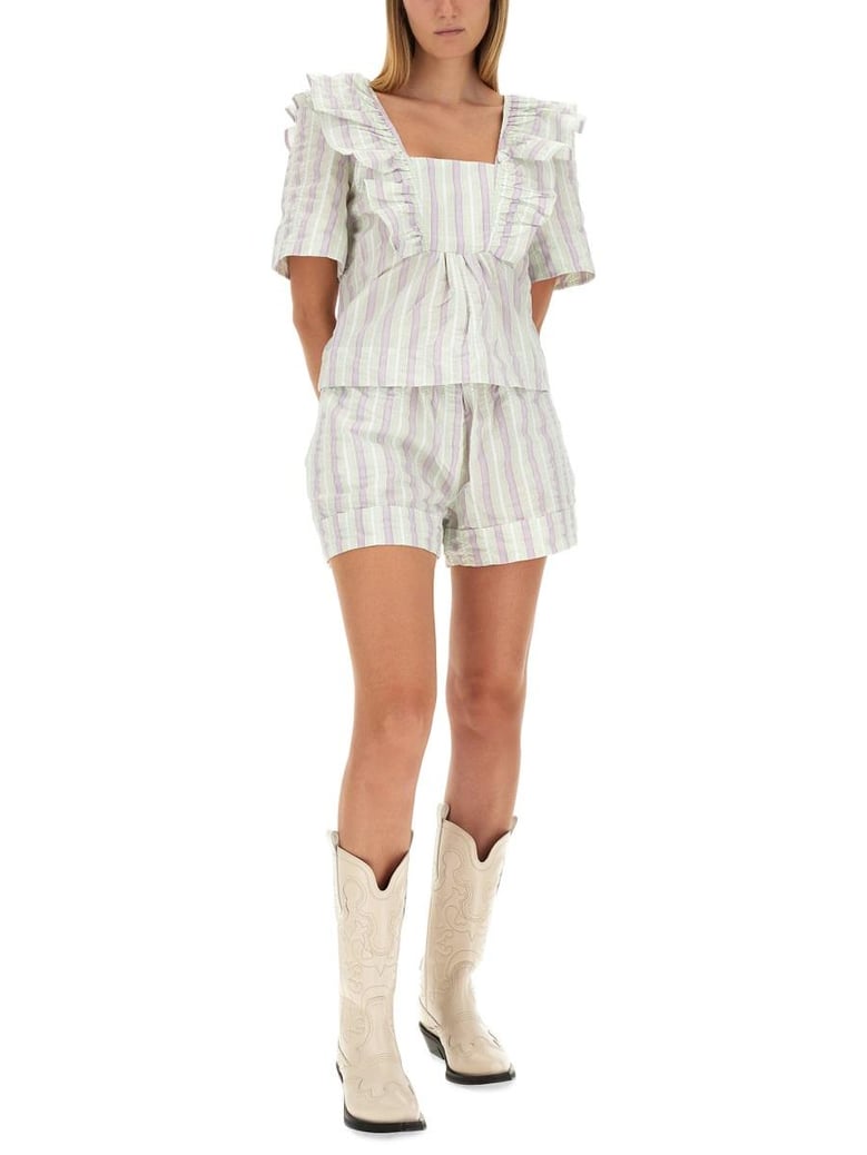 ruffle blouse by Selfnex