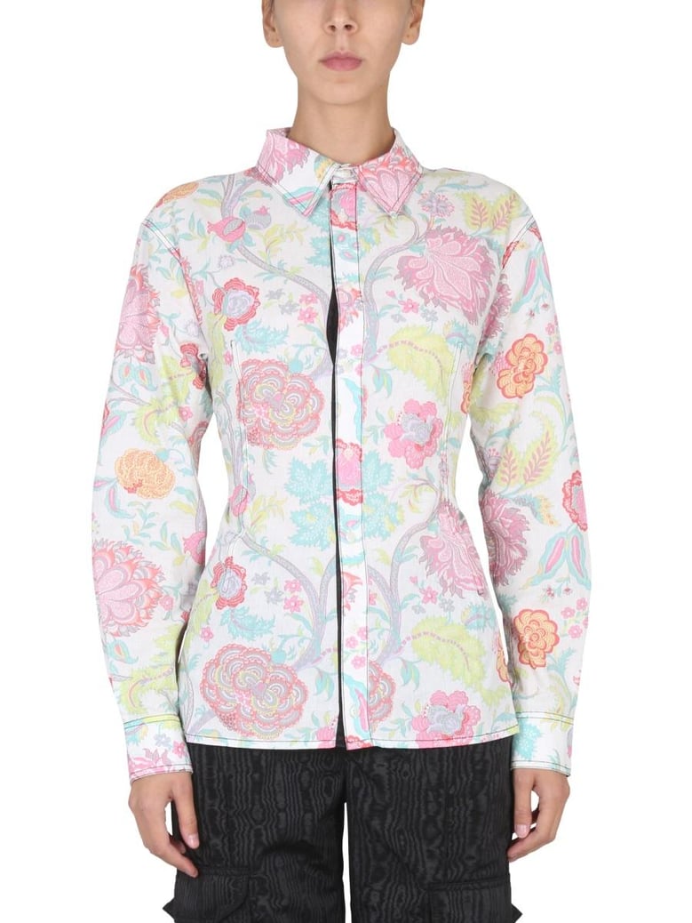 floral print shirt by Selfnex