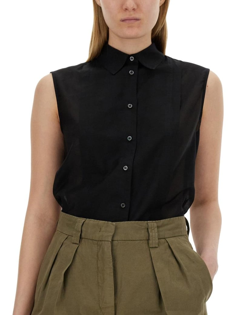 silk blend shirt by Selfnex