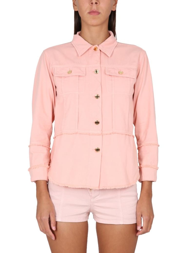 cotton denim shirt by Selfnex