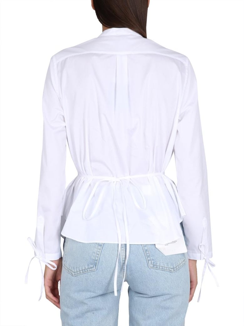 korean collar shirt by Selfnex