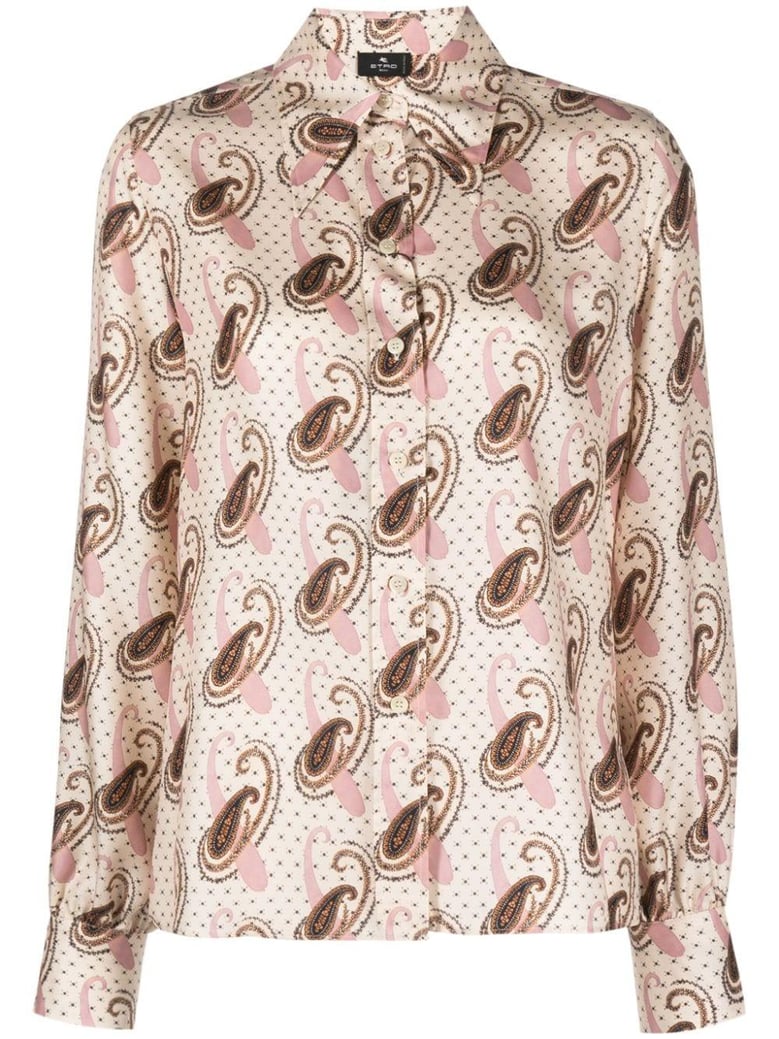 paisley print shirt by Selfnex