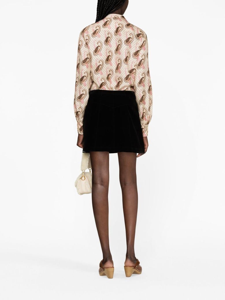 paisley print shirt by Selfnex