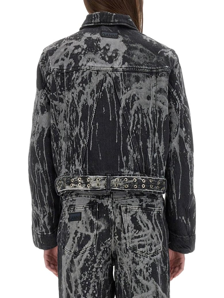heavy denim jacket by Selfnex