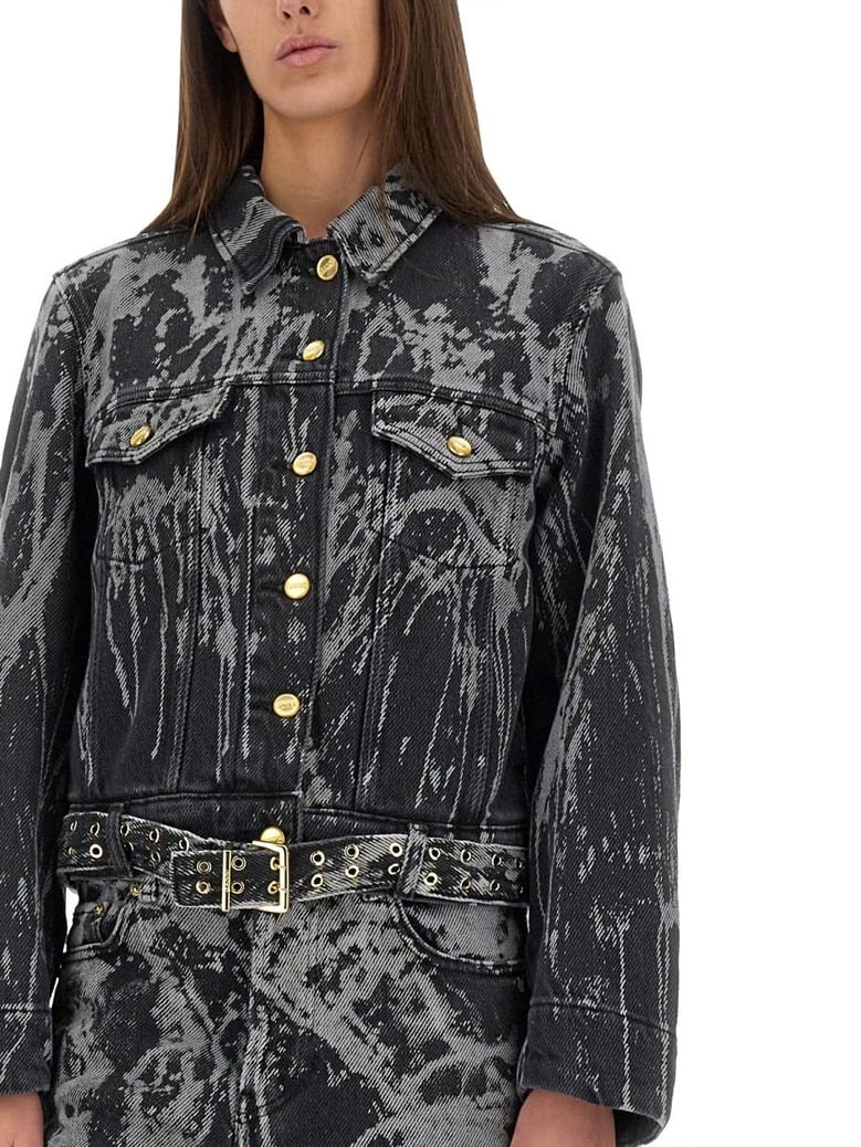 heavy denim jacket by Selfnex