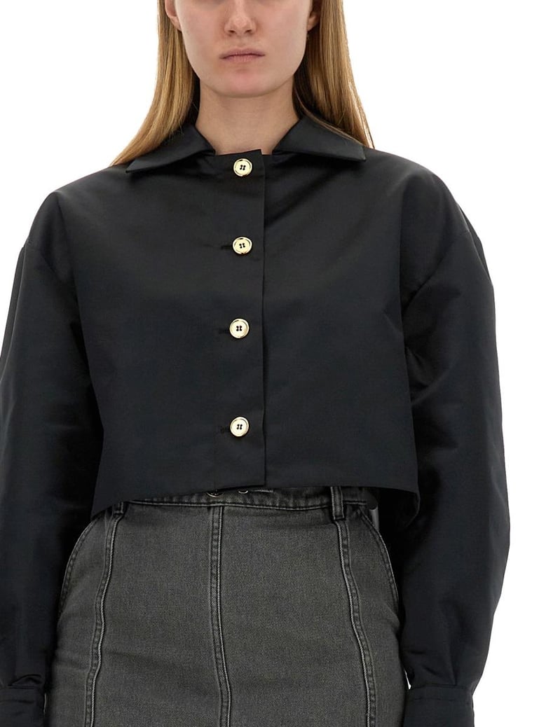 cropped fit jacket by Selfnex