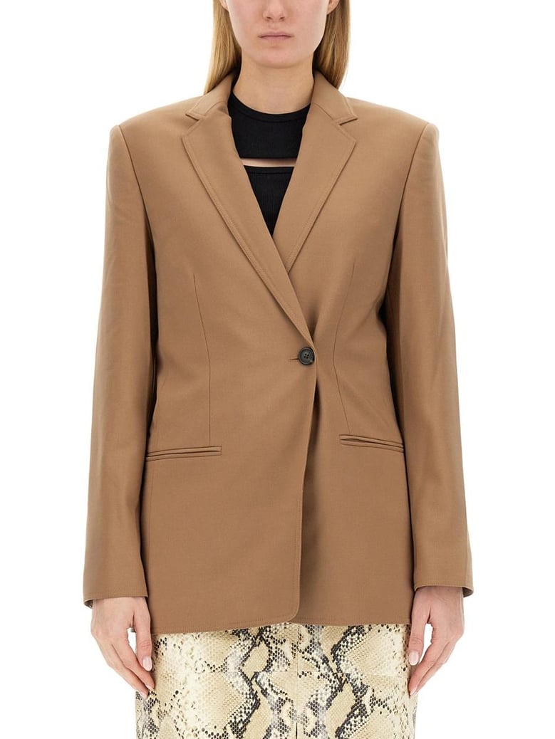 single-double breasted blazer by Selfnex