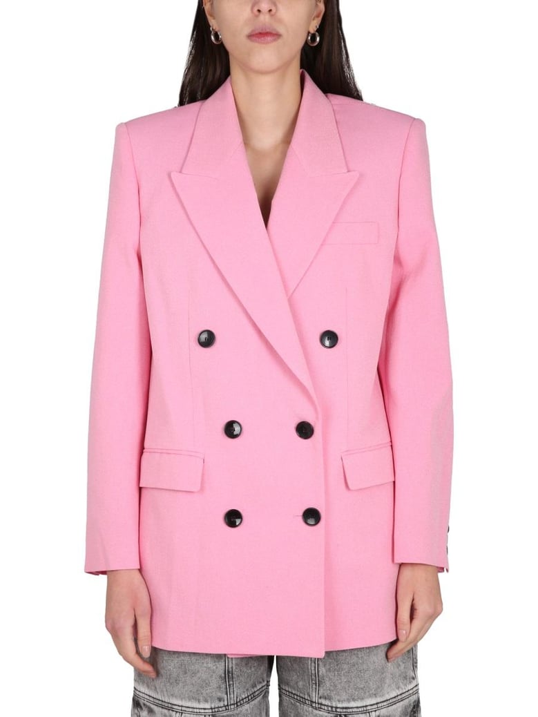 nevim double-breasted jacket by Selfnex