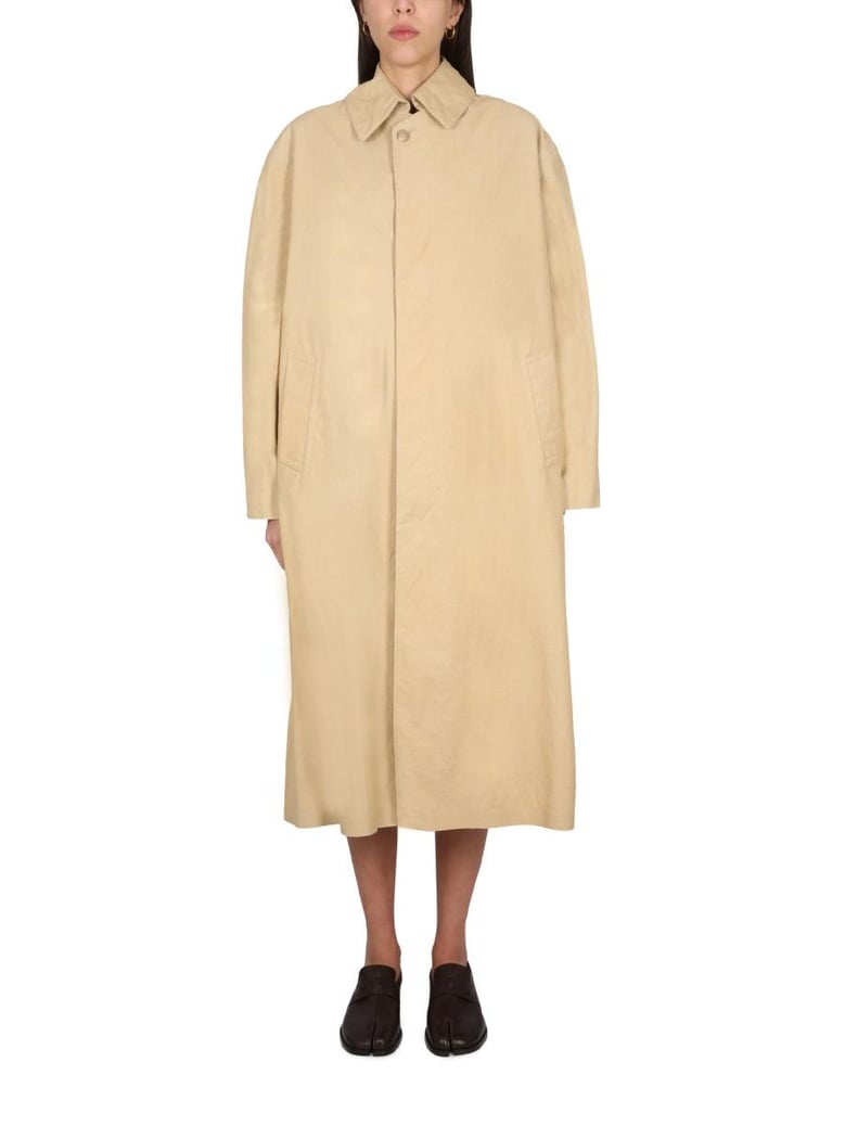 utility style trench coat by Selfnex