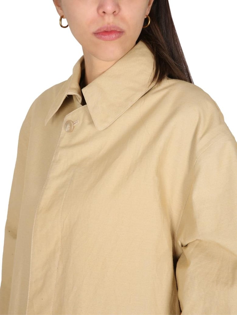 utility style trench coat by Selfnex