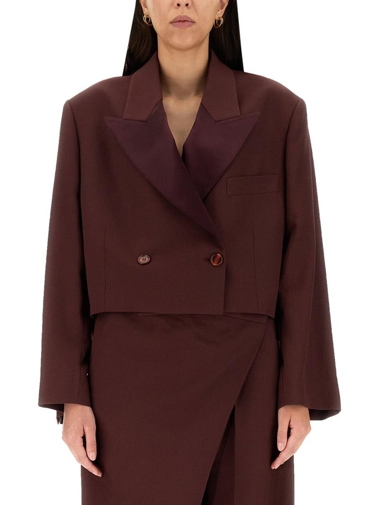 wool blend jacket by Selfnex