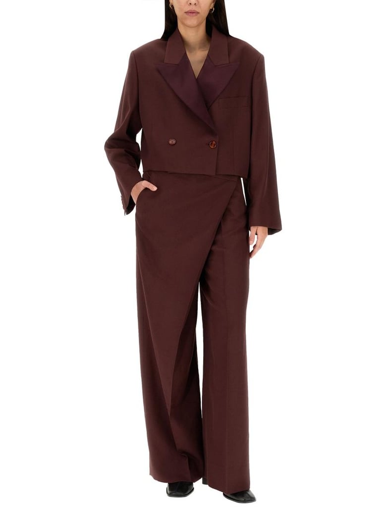 wool blend jacket by Selfnex