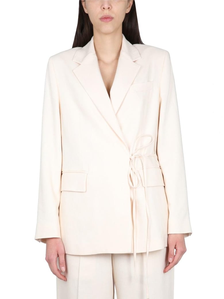 viscose blazer by Selfnex