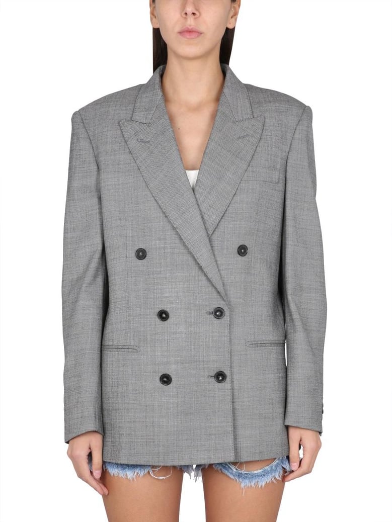 double-breasted blazer by Selfnex