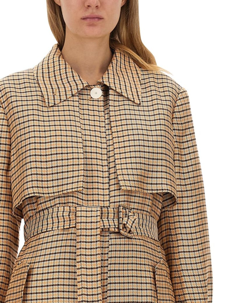 belted trench coat by Selfnex