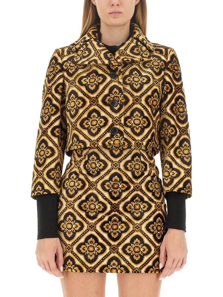 cropped jacket by Selfnex