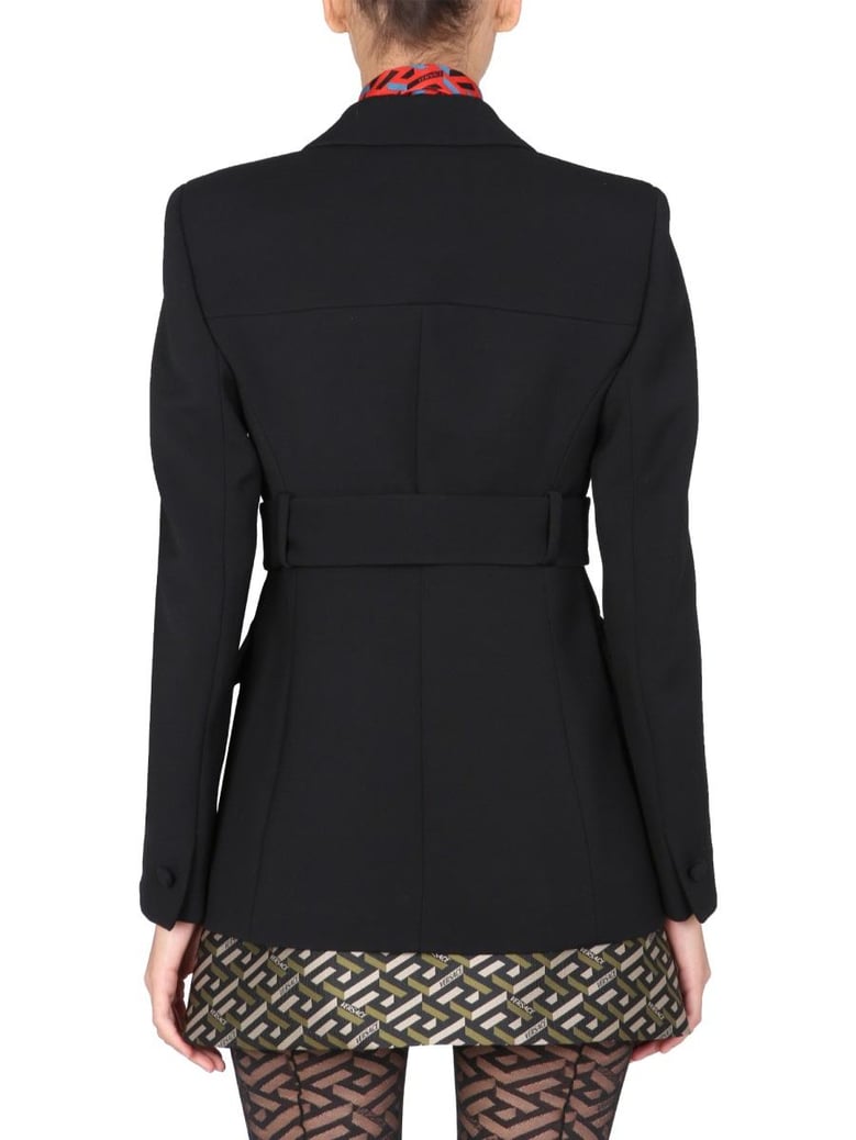jacket with medusa button by Selfnex