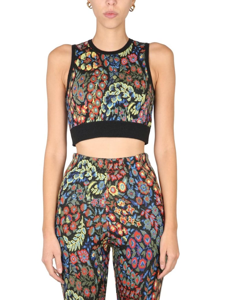 jacquard wool blend top and leggings by Selfnex