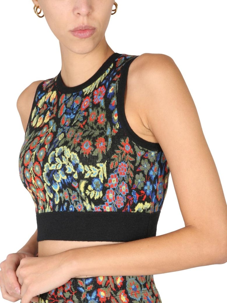 jacquard wool blend top and leggings by Selfnex