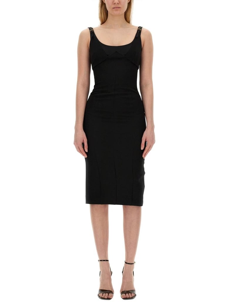 dress with buckles by Selfnex