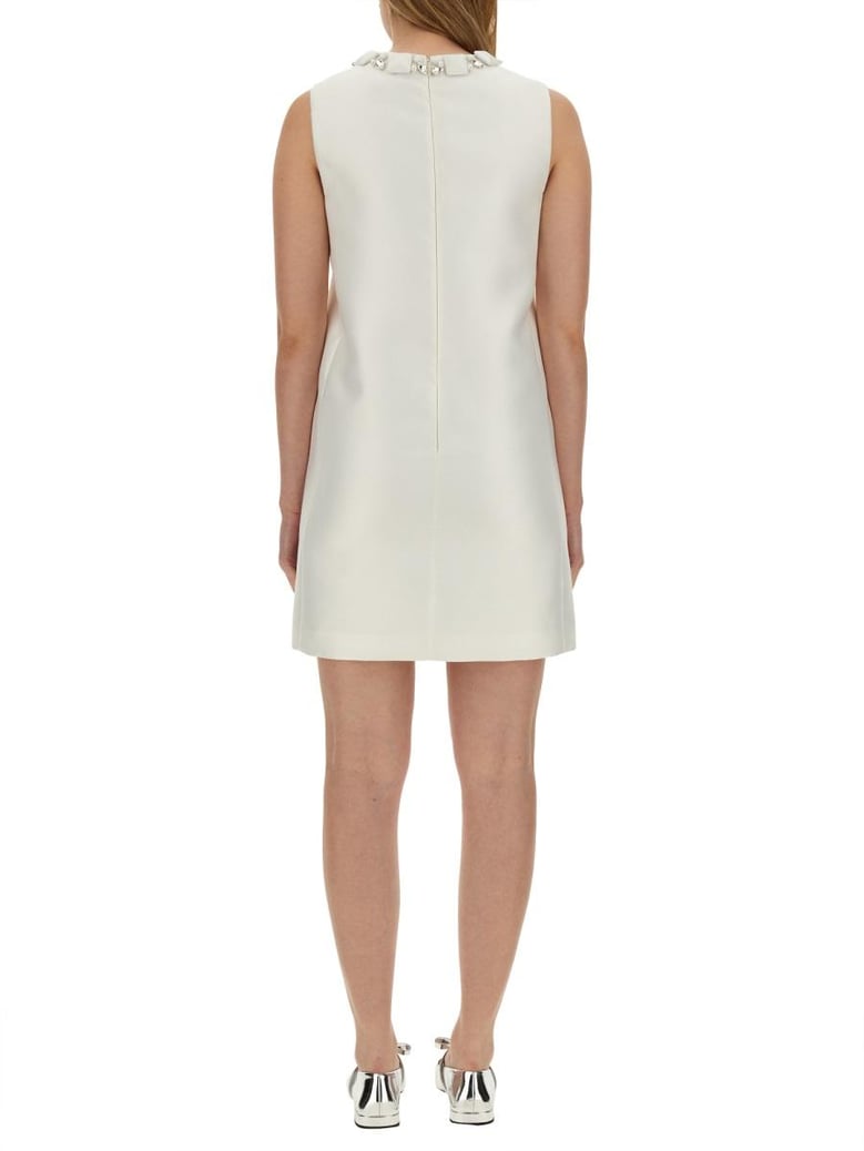 mini duchesse dress with crystals by Selfnex