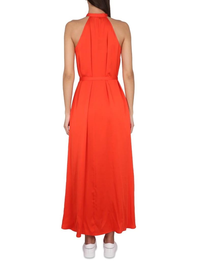 belted dress by Selfnex