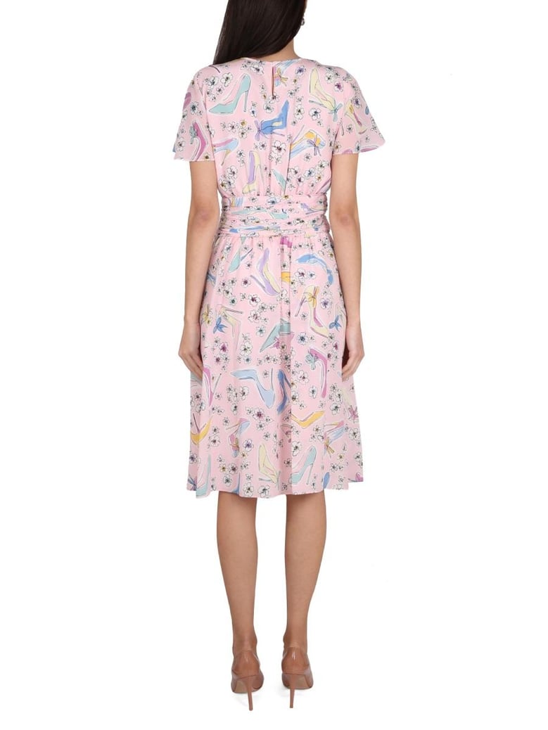 heels and flowers dress by Selfnex