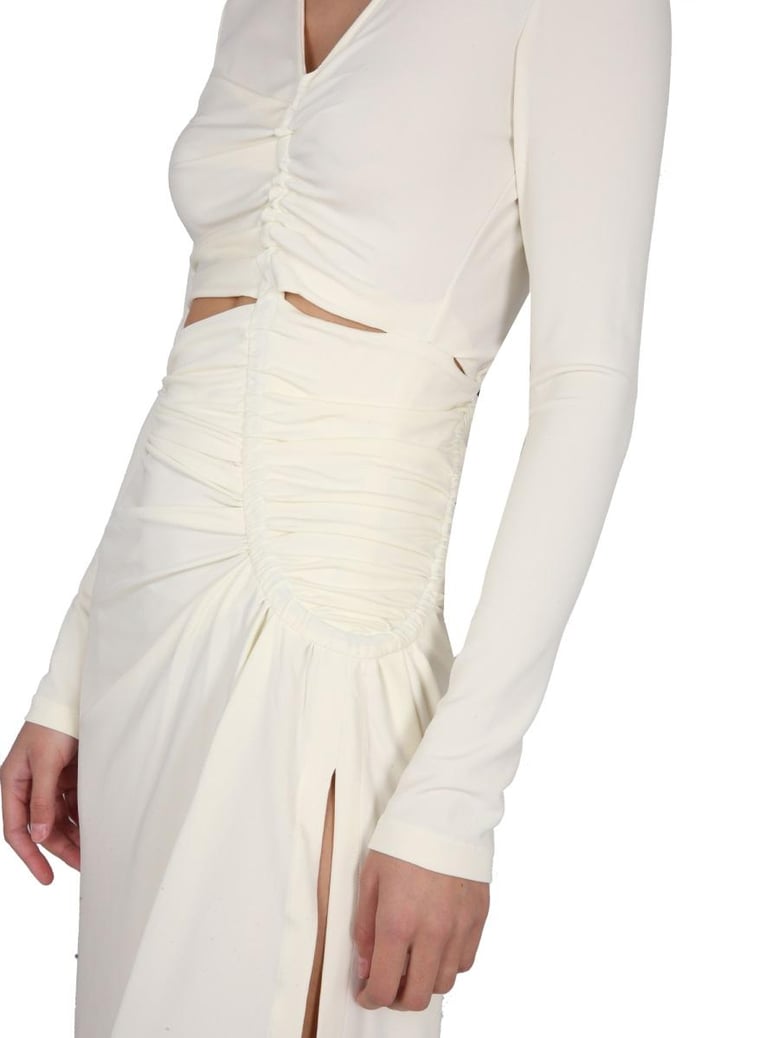 dress with ruffles by Selfnex