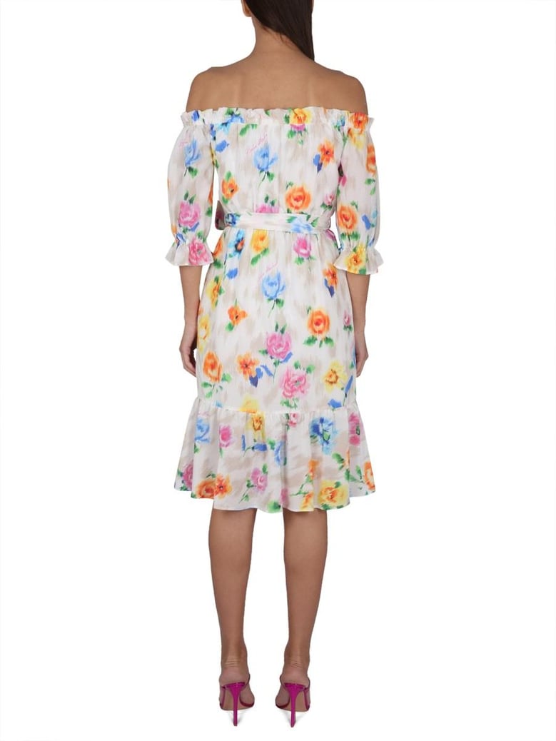 dress with floral pattern by Selfnex