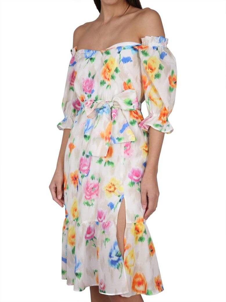 dress with floral pattern by Selfnex