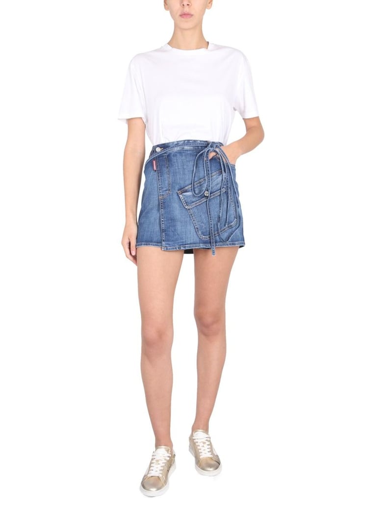 skirt with pocket by Selfnex