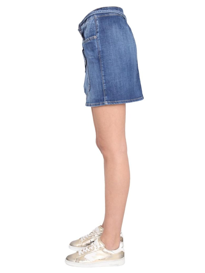 skirt with pocket by Selfnex