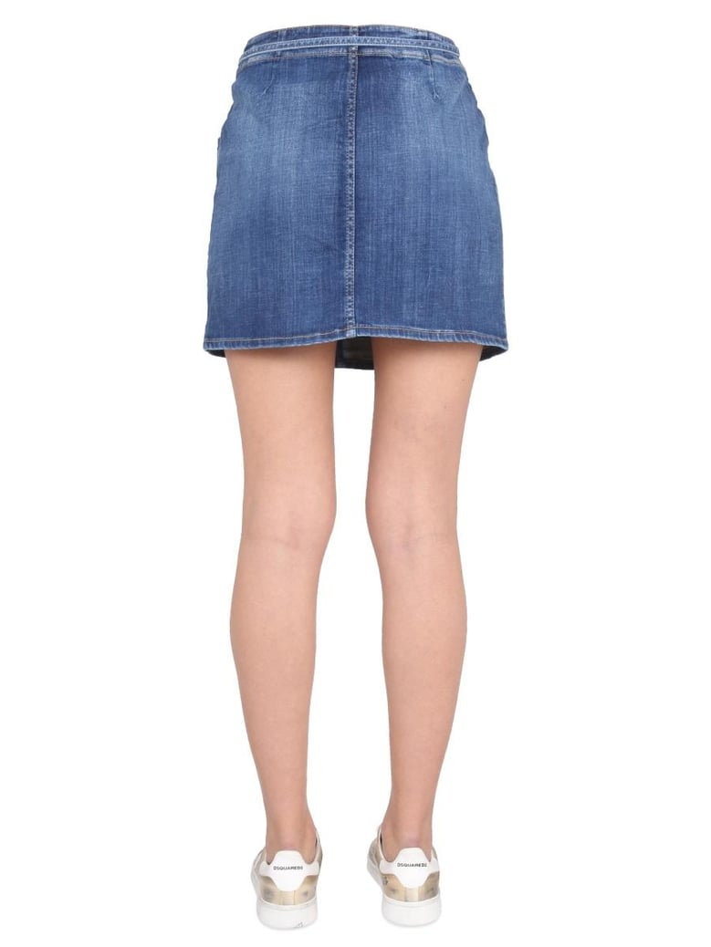 skirt with pocket by Selfnex