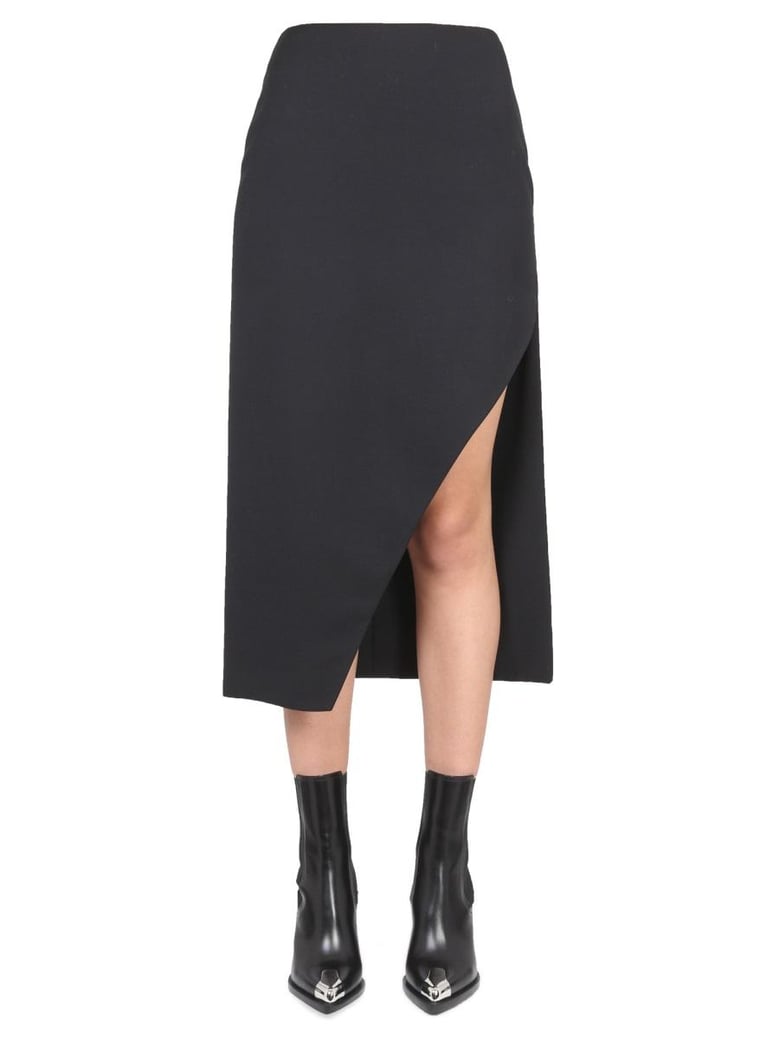 wool and mohair skirt by Selfnex