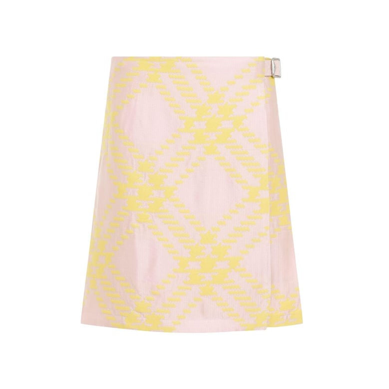 check pattern skirt by Selfnex