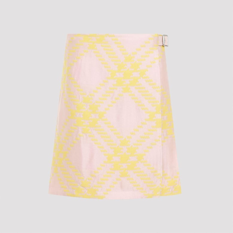 check pattern skirt by Selfnex