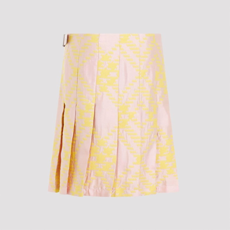 check pattern skirt by Selfnex