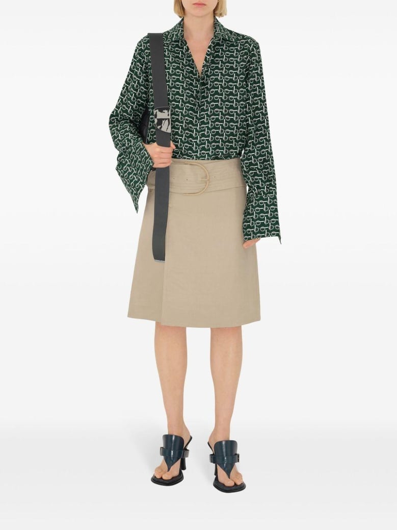 trench skirt by Selfnex