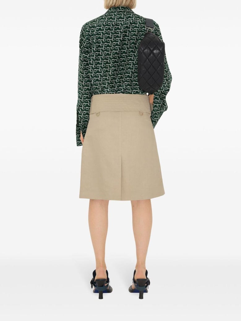 trench skirt by Selfnex
