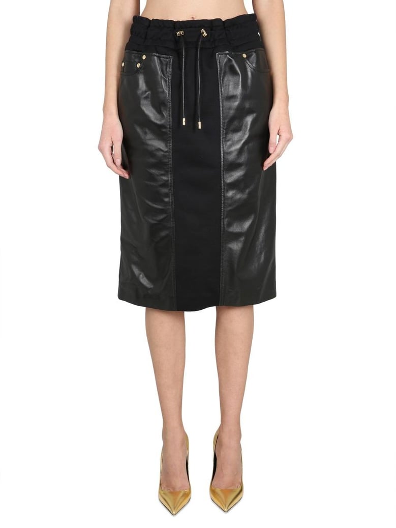 silk blend skirt by Selfnex