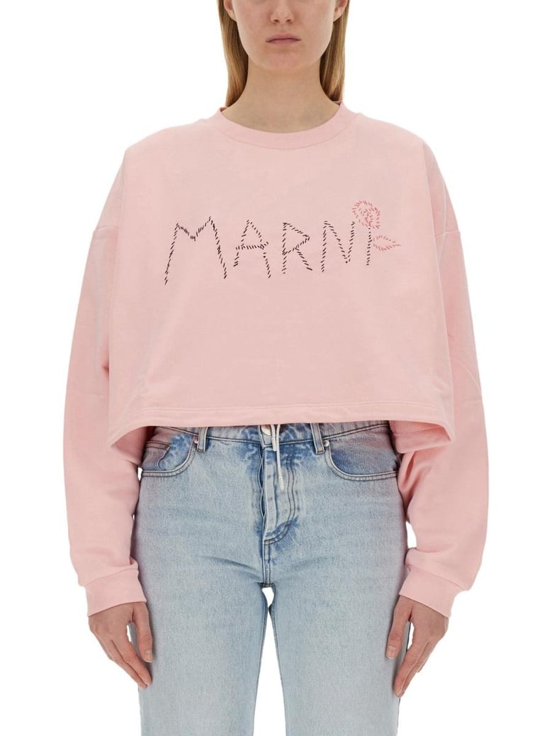 sweatshirt with logo by Selfnex