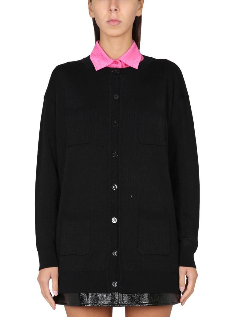 cardigan with logo by Selfnex