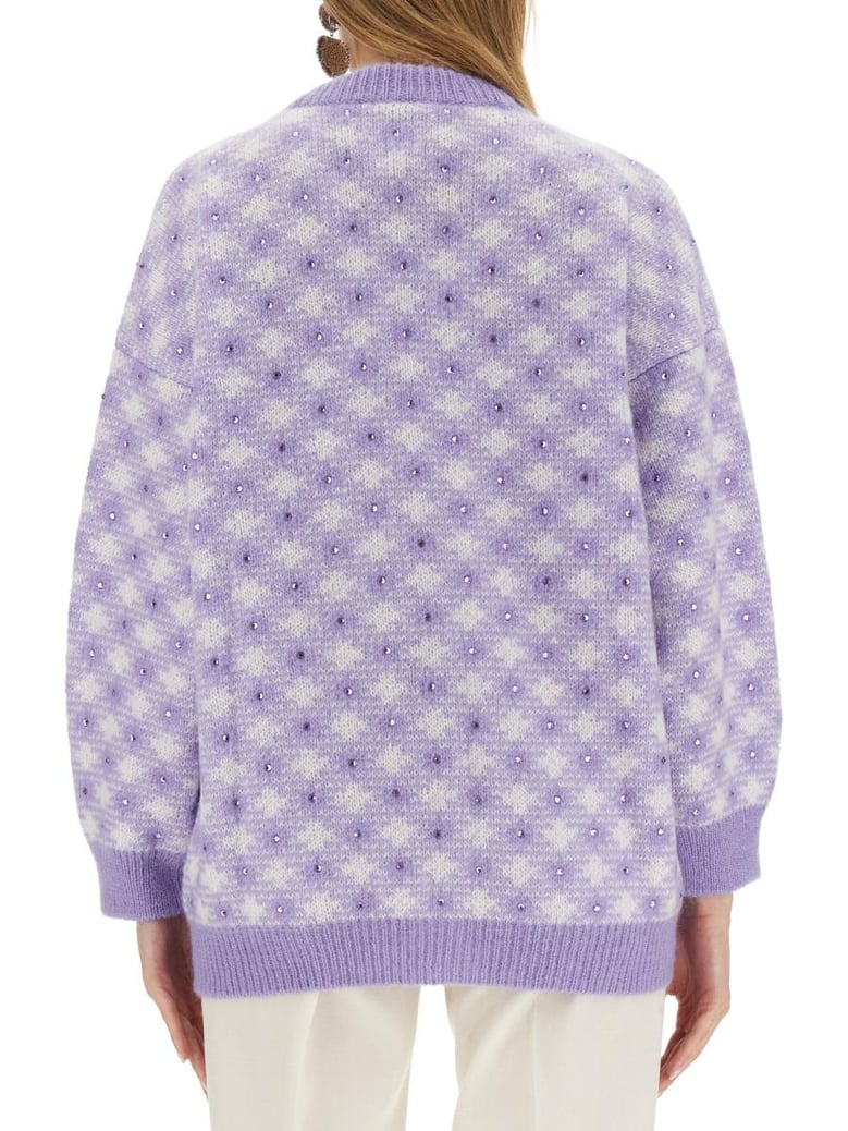 v-neck cardigan by Selfnex