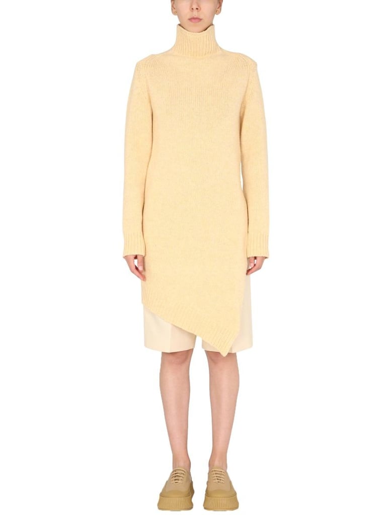 long asymmetric sweater by Selfnex