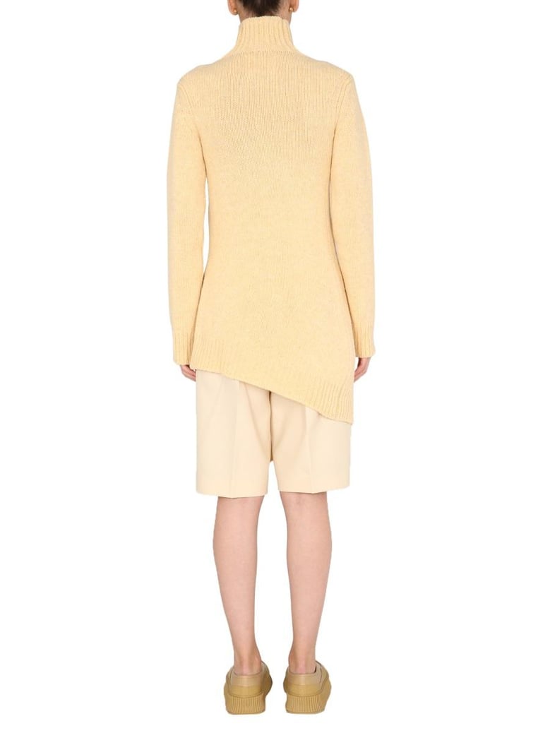 long asymmetric sweater by Selfnex