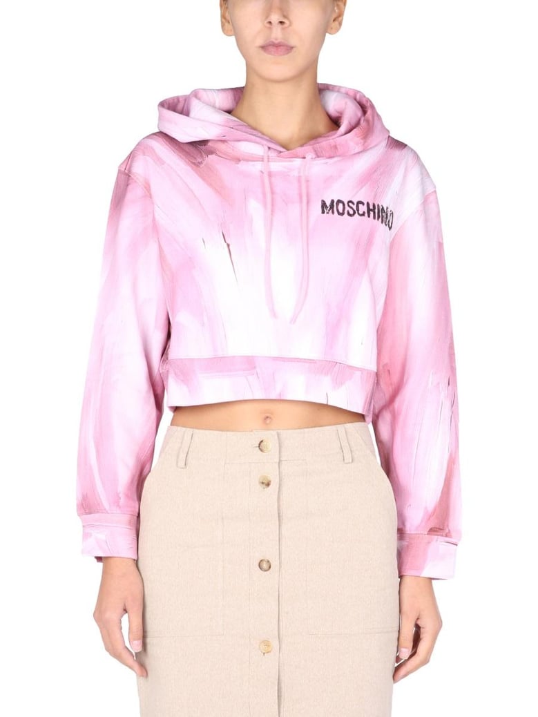 art theme cropped sweatshirt by Selfnex