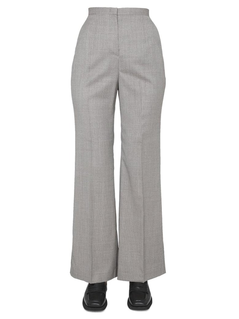 micro houndstooth pants by Selfnex