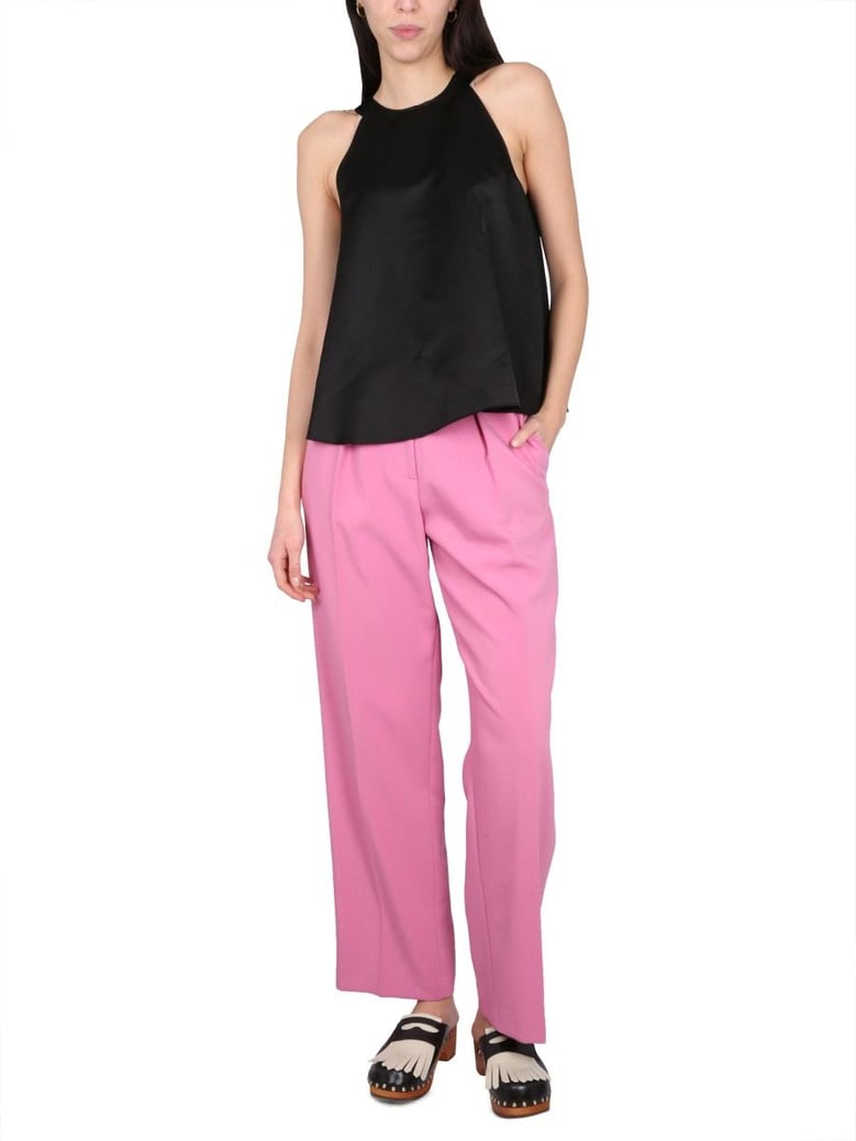 straight leg pants by Selfnex