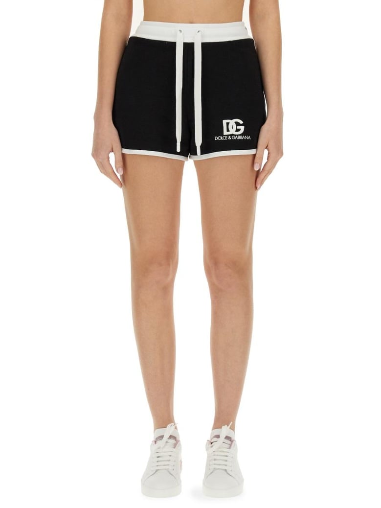 shorts with logo embroidery by Selfnex